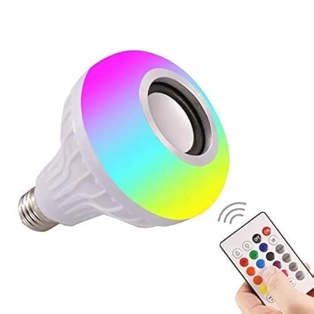 Bluetooth LED Bulb with RGB Light & Speaker 12W