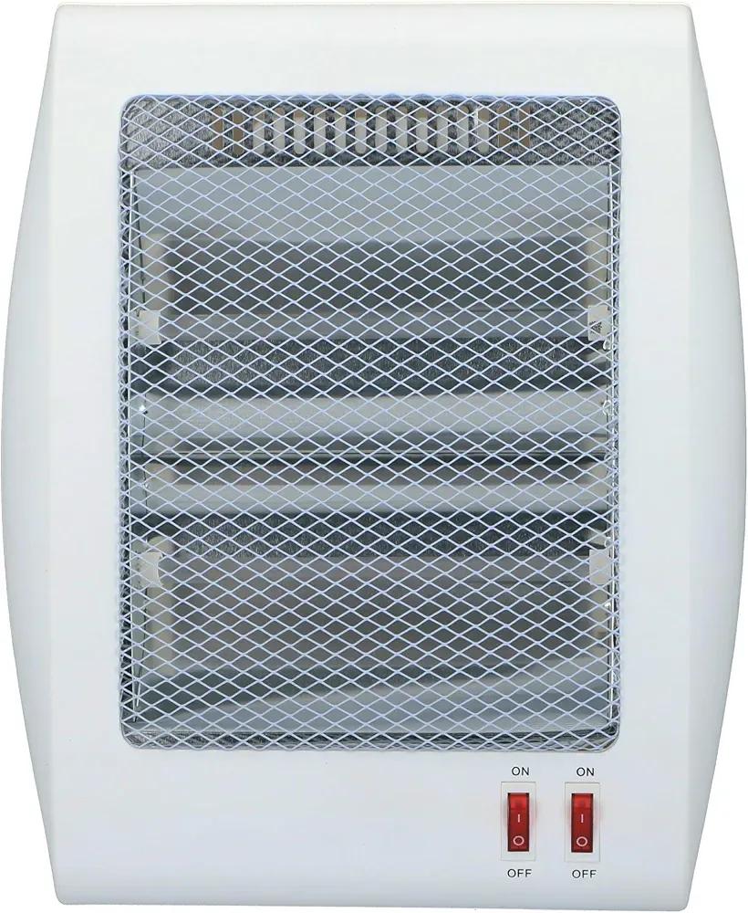 Electric Quartz Heater for Home Office 400W Stainless Steel