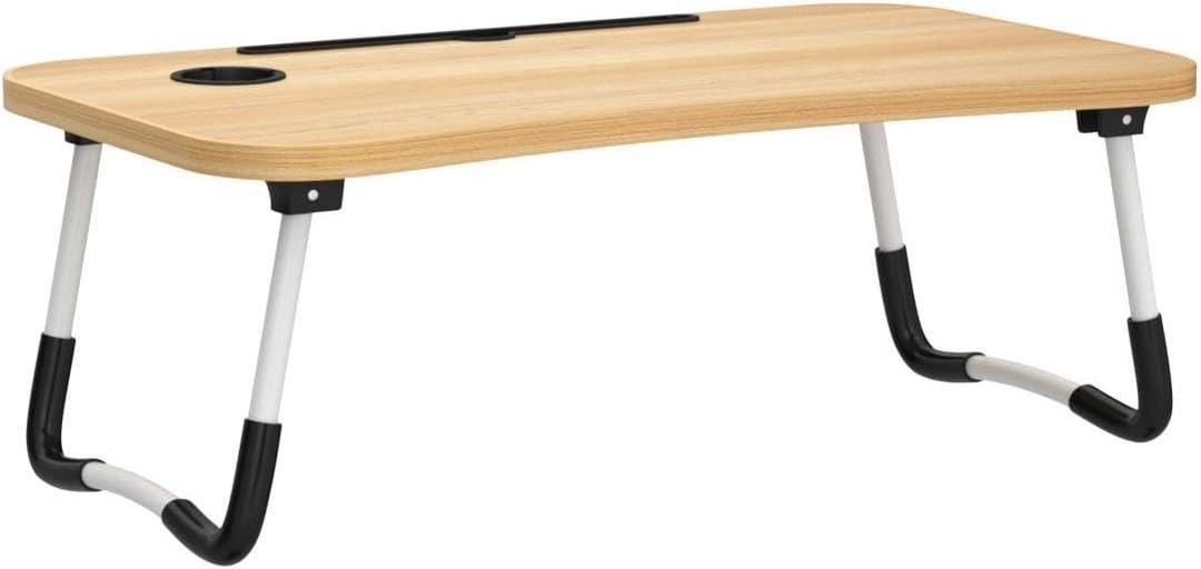 Portable Laptop Table Black Wood Pakistan