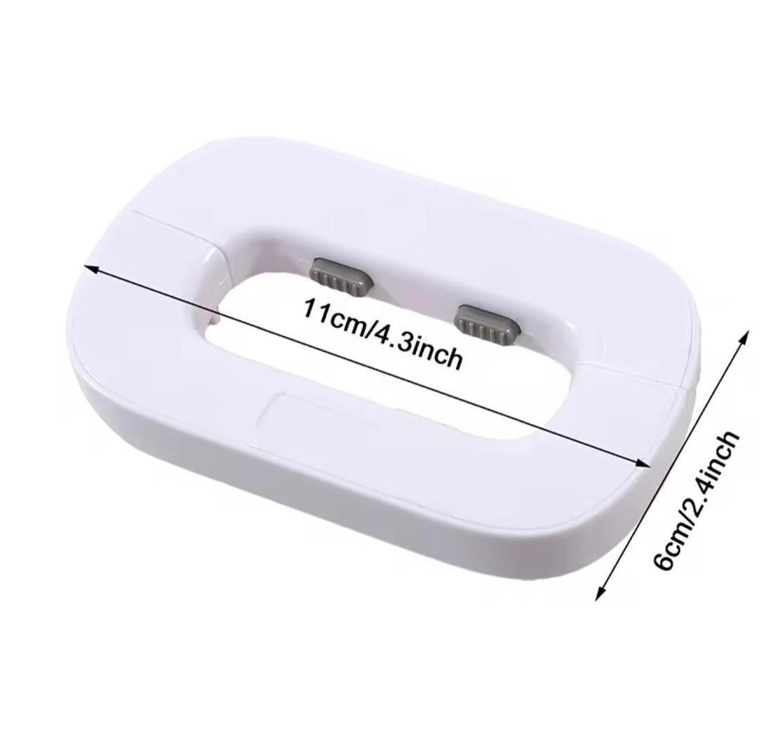 White ABS Plastic Drawer Lock for Kids Safety