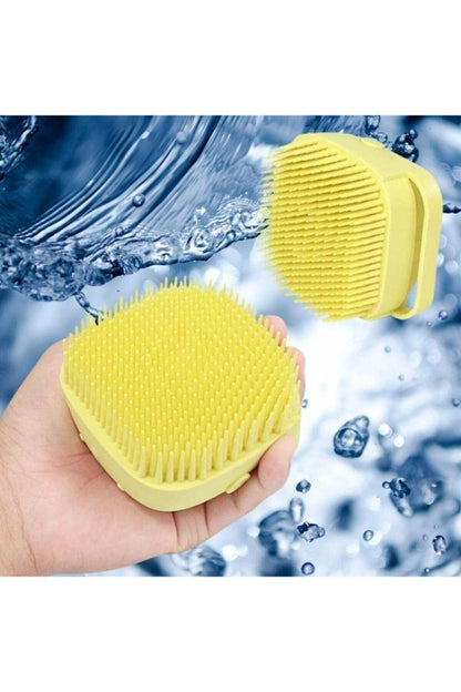 Water Resistant Silicone Soap Dispenser 50ml Yellow