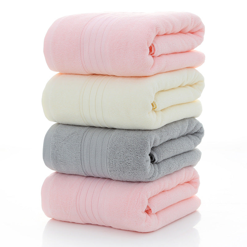 Premium Cotton Bath Towels Set of 5 with Lattice Design