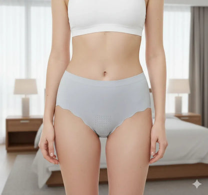 Laser-Cut Seamless Panties Pack of 2 Women
