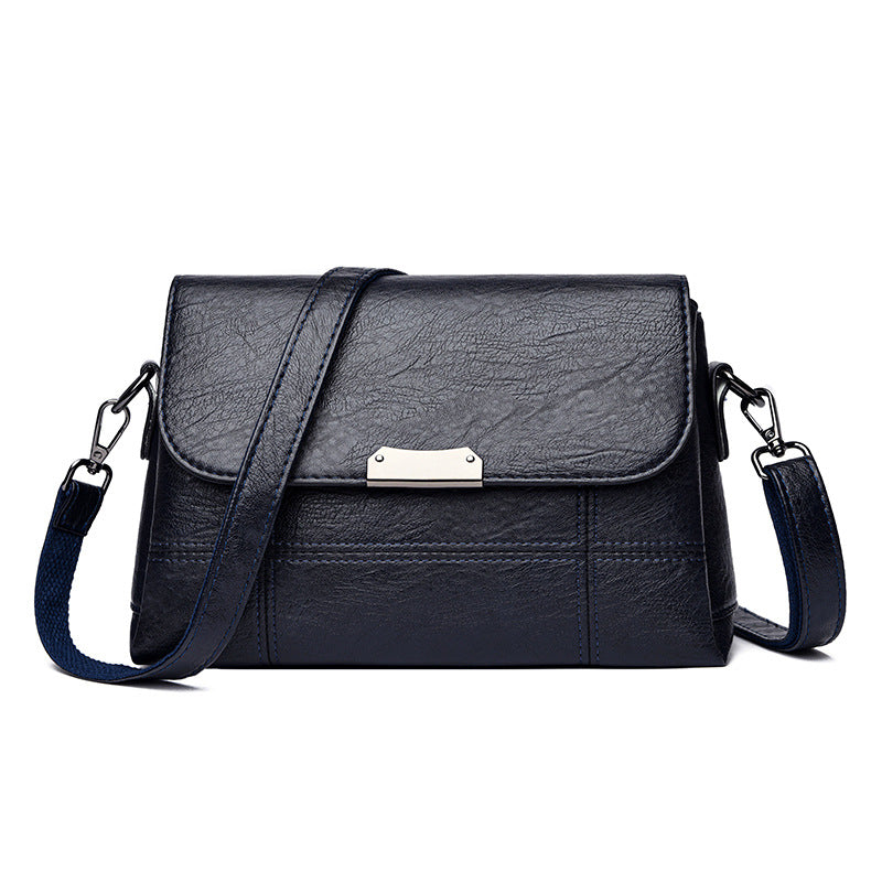 Black Korean Style Messenger Bag for Women