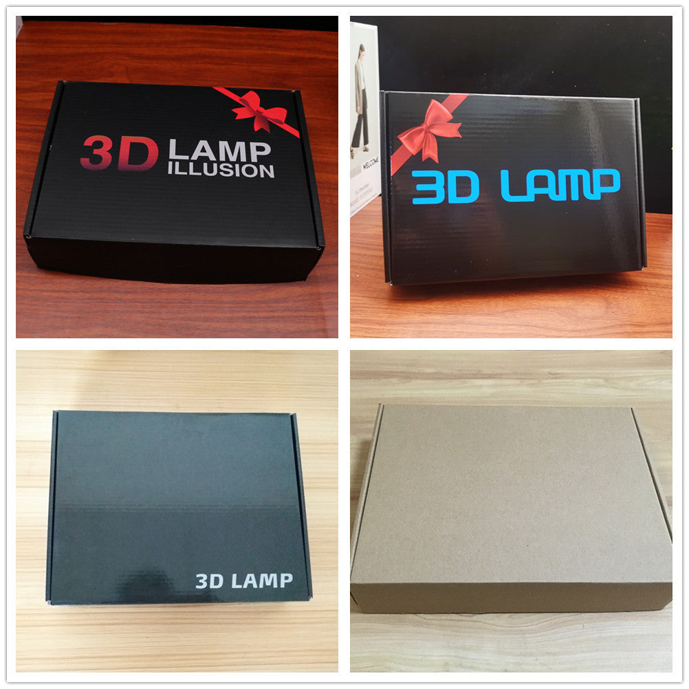 3D Mud Push Car Lamp with Color Changing LED