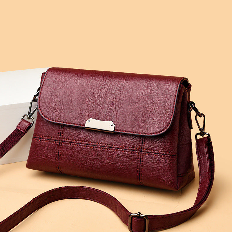 Black Korean Style Messenger Bag for Women