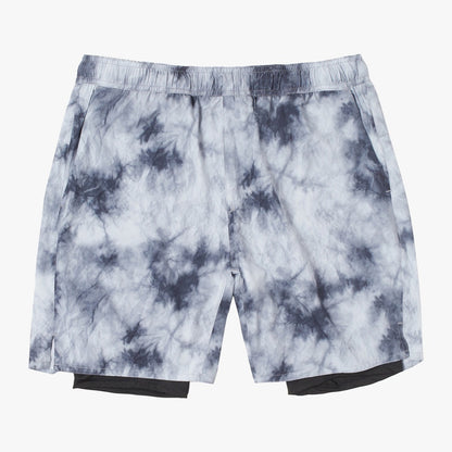 Men Double Layer Quick Dry Running Shorts Summer Breathable Lightweight