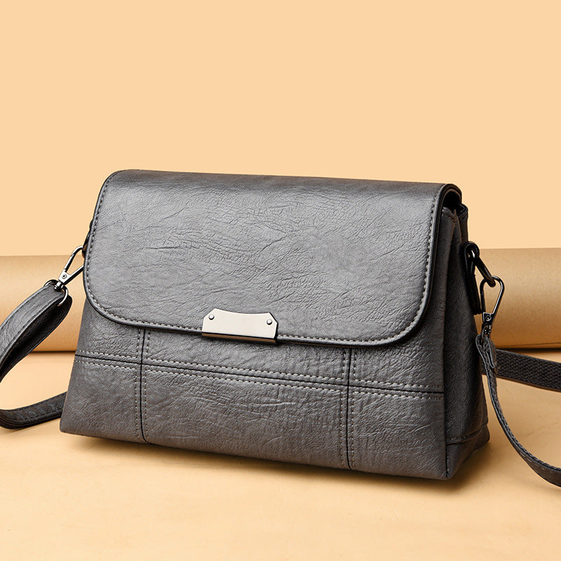 Black Korean Style Messenger Bag for Women