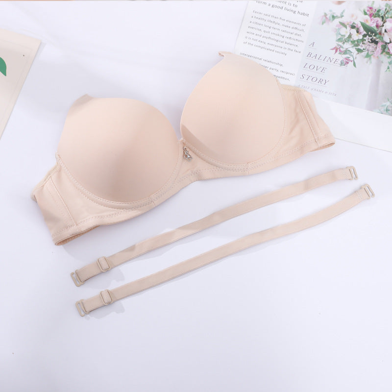 Japanese Inspired Seamless Bra Black Comfort Daily Wear