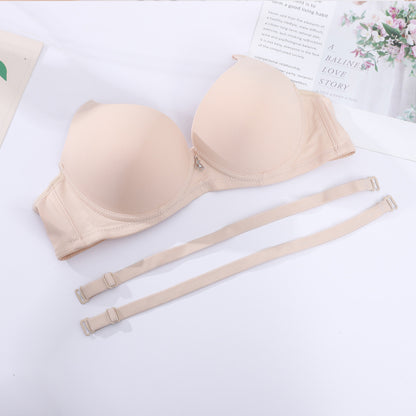 Japanese Inspired Seamless Bra Black Comfort Daily Wear