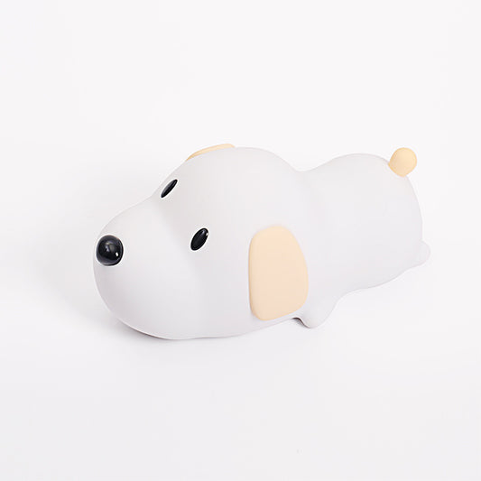 USB Rechargeable Silicone Mouse Night Light for Kids Room