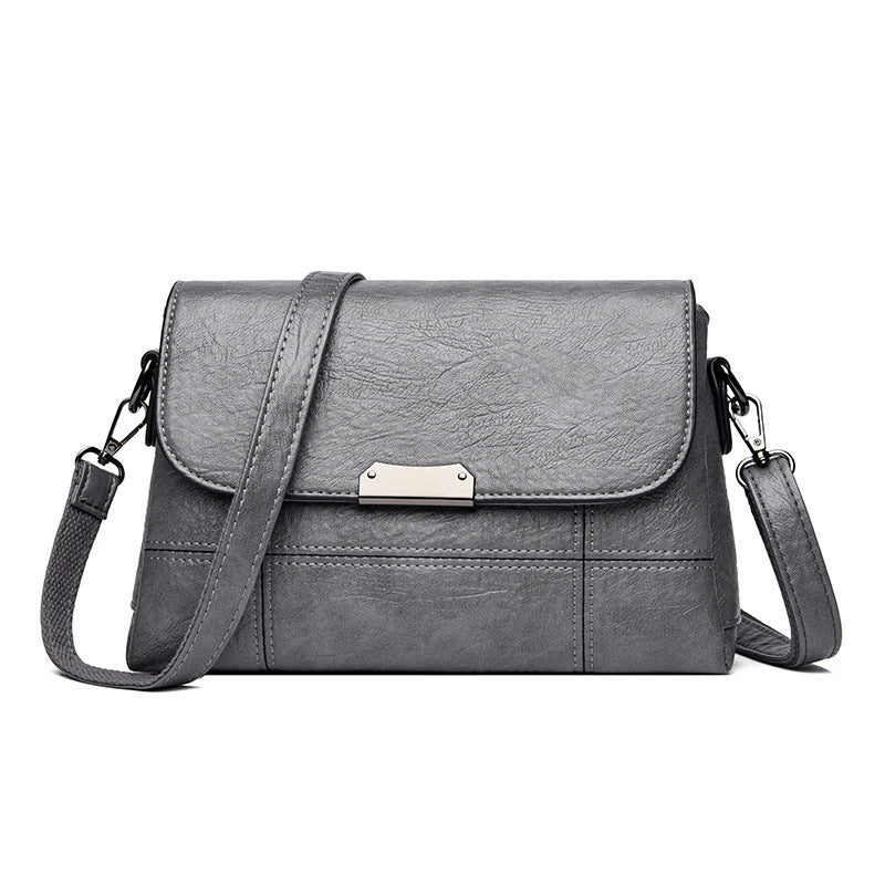 Black Korean Style Messenger Bag for Women