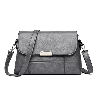 Black Korean Style Messenger Bag for Women
