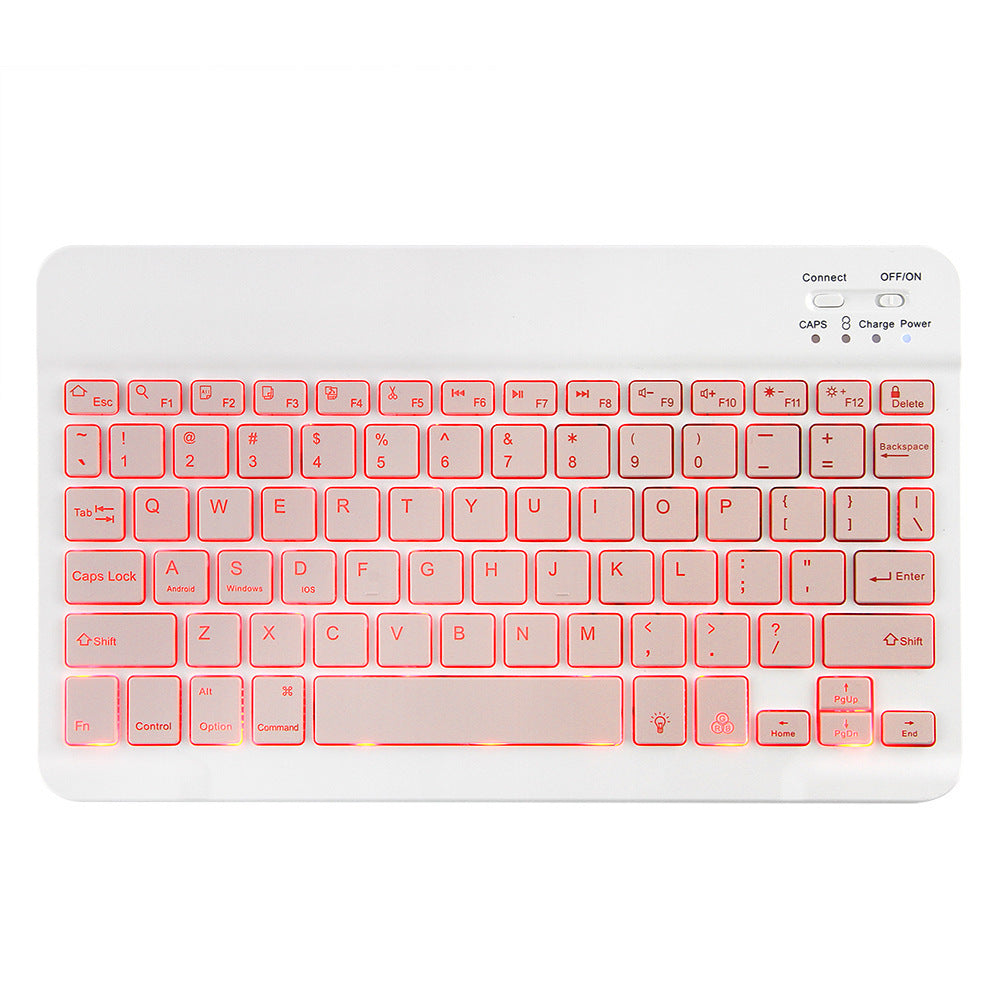 Universal Bluetooth Keyboard Mouse Set with Backlit Keys