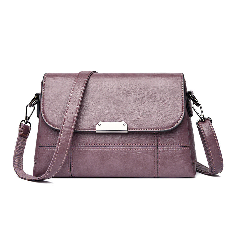 Black Korean Style Messenger Bag for Women
