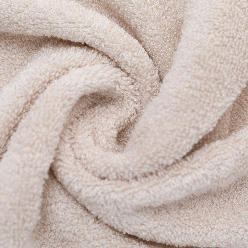Bamboo Fiber Bath Towels Set Pastel Colors