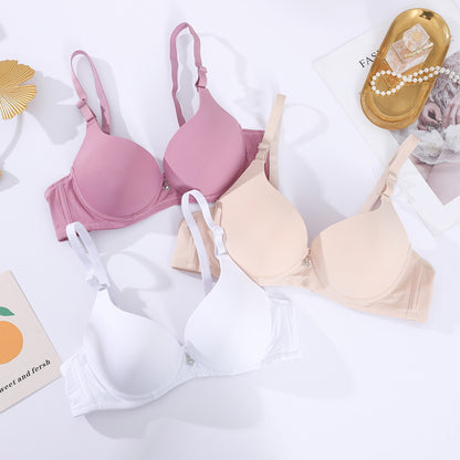 Japanese Inspired Seamless Bra Black Comfort Daily Wear